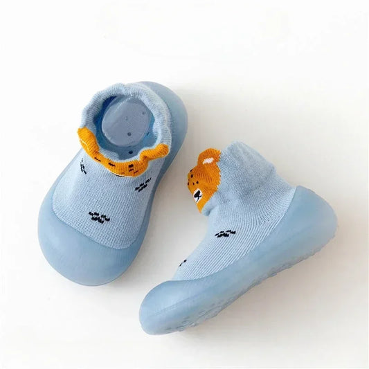 Baby toddler shoes soft sole animal non-slip baby socks shoes indoor and outdoor walking breathable shoes and socks