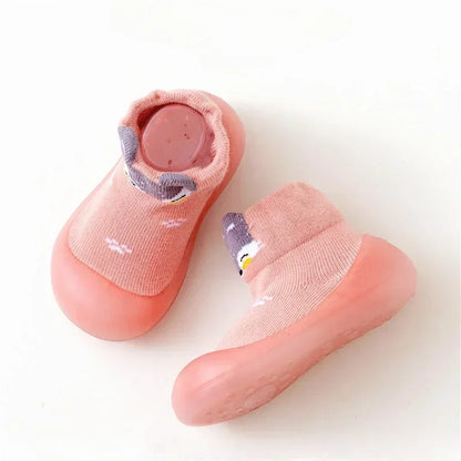 Baby toddler shoes soft sole animal non-slip baby socks shoes indoor and outdoor walking breathable shoes and socks